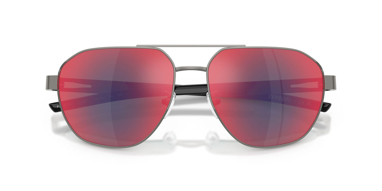 104/6P - Grey - Black Red Mirror