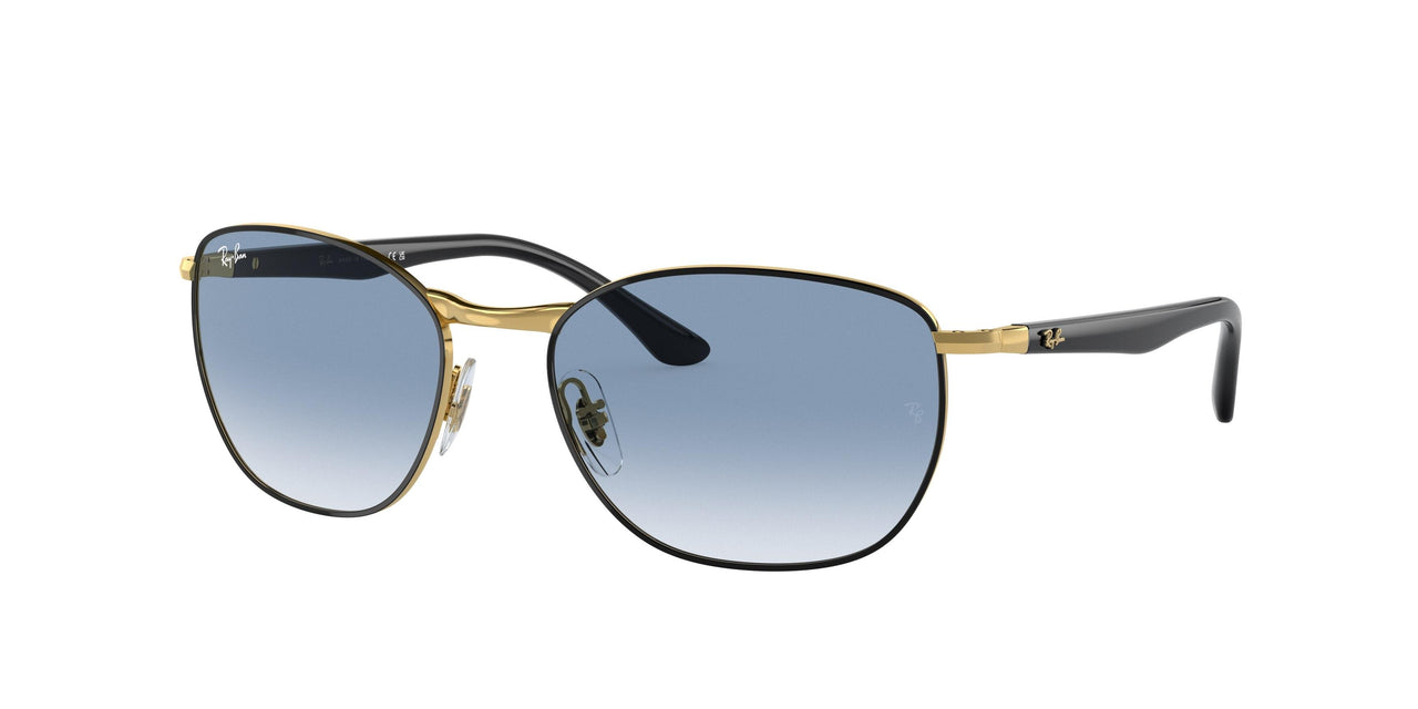 90003F - Black - Clear Gradient Blue