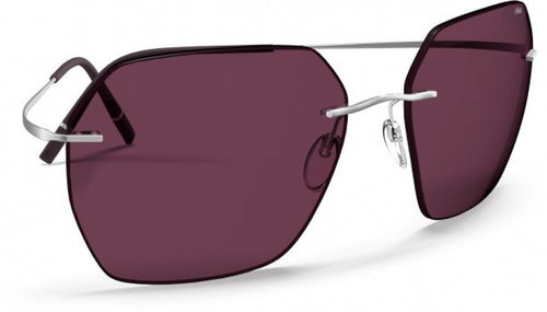 Silhouette Caleum Rimless 8745 TMA Collection Sunglasses