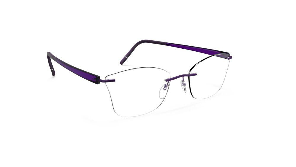 Silhouette The Sky Color Groove Demo Rimless 5600 Eyeglasses