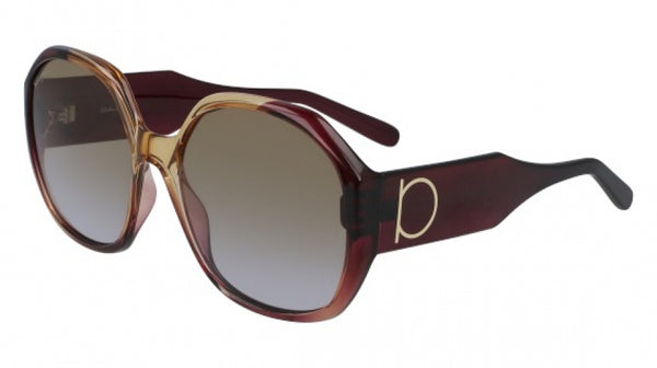 Salvatore Ferragamo SF943S 212  Violet Brown Gancini Sunglasses Italy 60mm Salvatore Ferragamo Sunglasses Women main image 4
