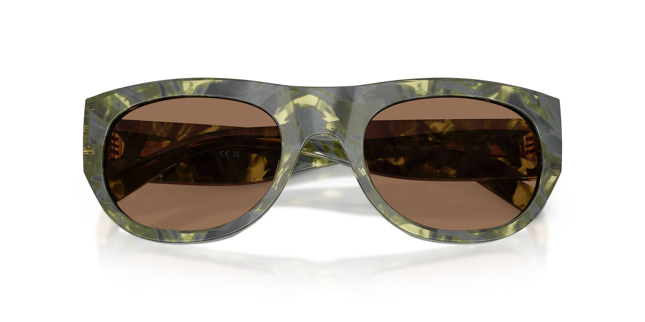 208973 - Green - Solid Brown