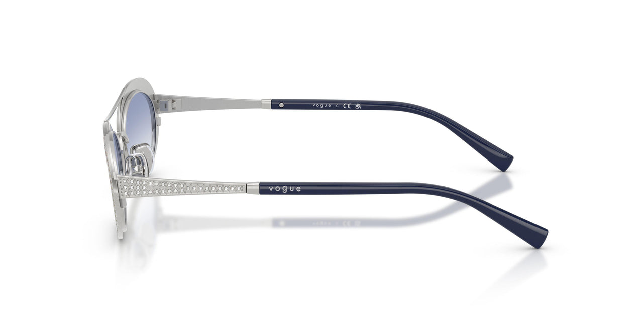 323/19 - Silver - Clear Gradient Blue