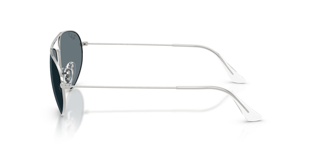 003/3R - Silver - Dark Blue Polarized