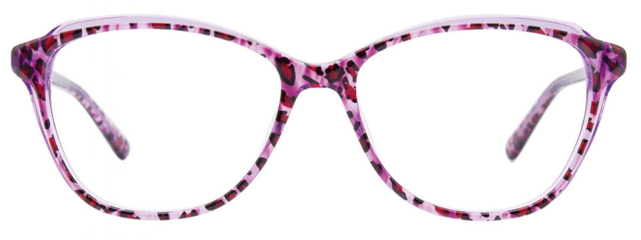 80 - Purple Crystal with animal print