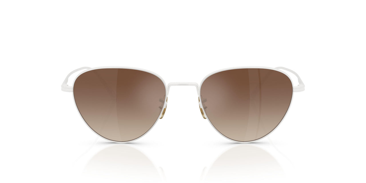 5535Q1 - White - Dark Brown Gradient Mirror