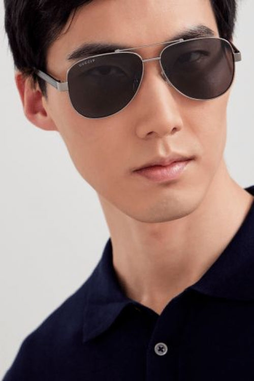 Gucci アビエーターサングラス グラデーションレンズGG0528s Gucci GG0528S Sunglasses | Select Eyewear