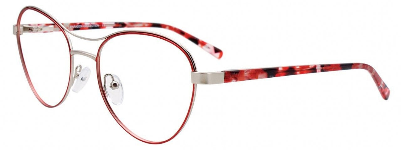 30 - Satin Red & Satin Silver