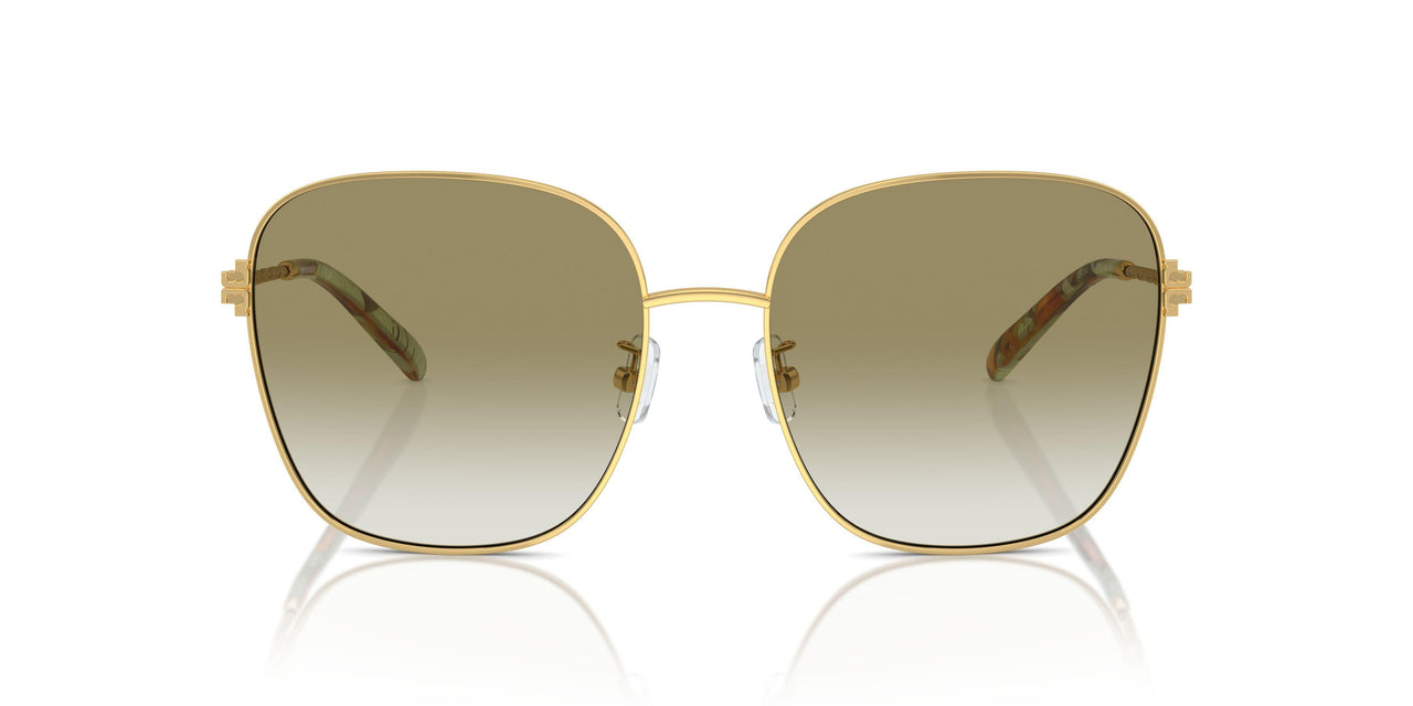33438E - Gold - Clear Gradient Dark Green