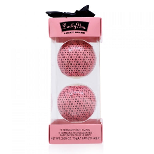 Lucky Brand Lucky You For Women 2 Fragrant Bath Fizzes Set