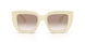 21D90L - White - Clear Gradient Brown
