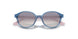 28387B - Blue - Clear Grad Lt Blue Mirr Silver