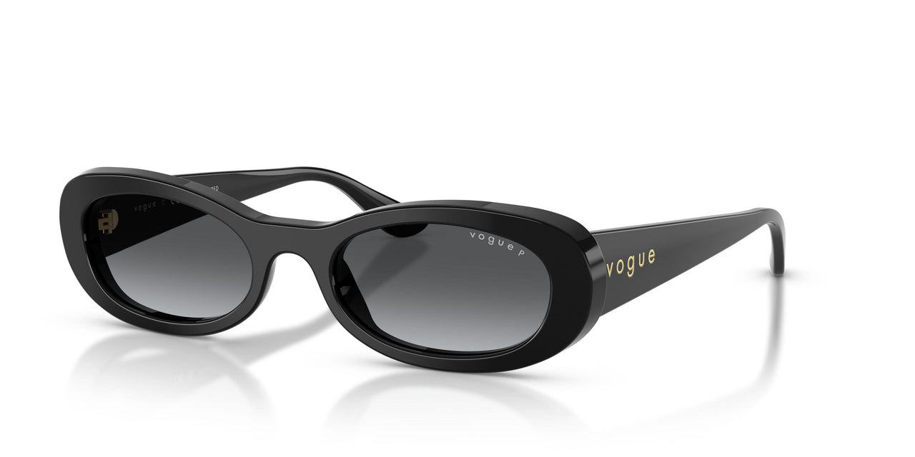 W44/T3 - Black - Gradient Grey Polarized