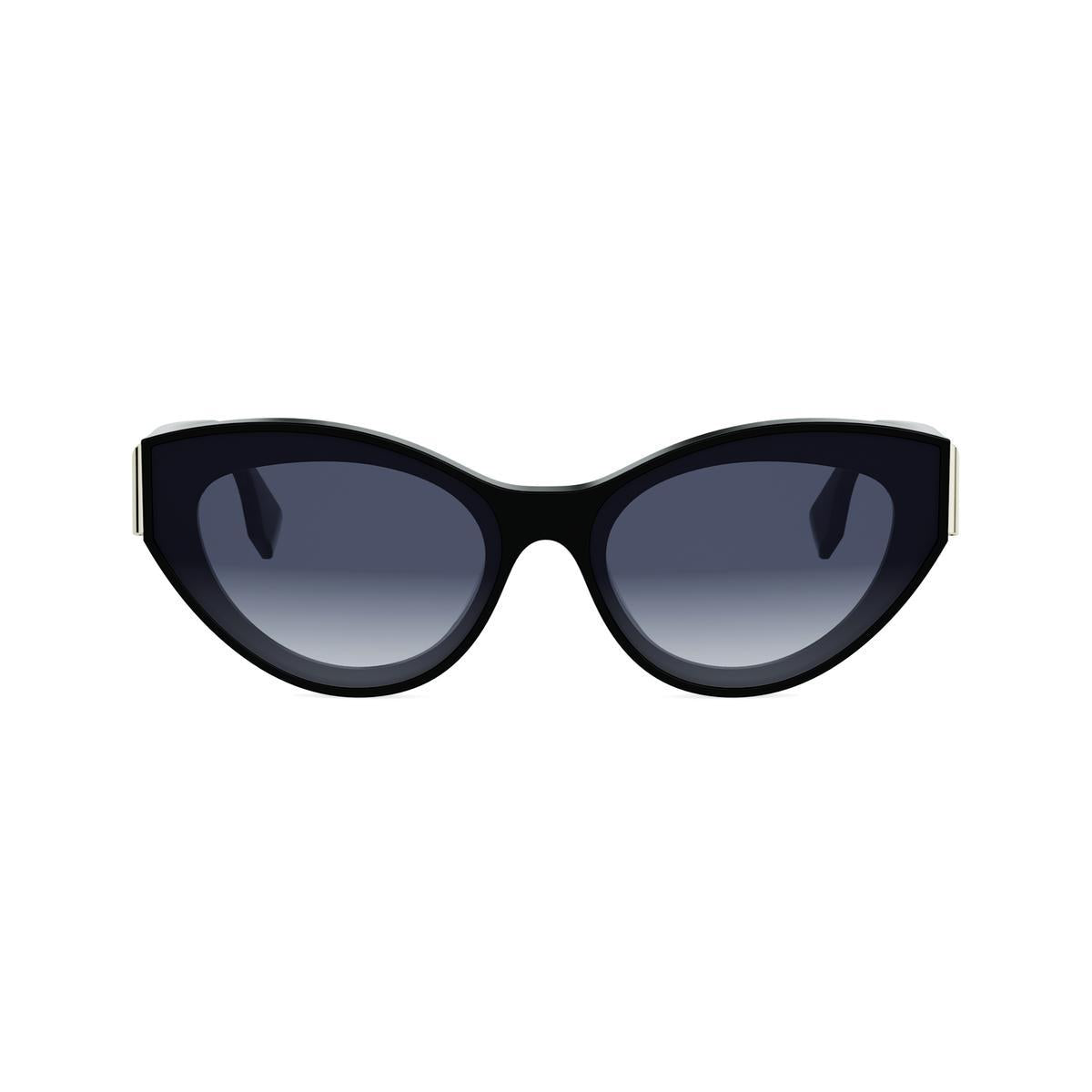 01W - Shiny Black - Gradient Blue