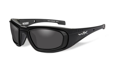 CCBOS03D Matte Black W/ Rx Rim & Grey Lens