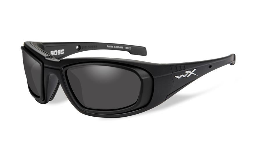 CCBOS03D Matte Black W/ Rx Rim & Grey Lens