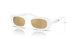 33127P - White - Brown Mirror Gold