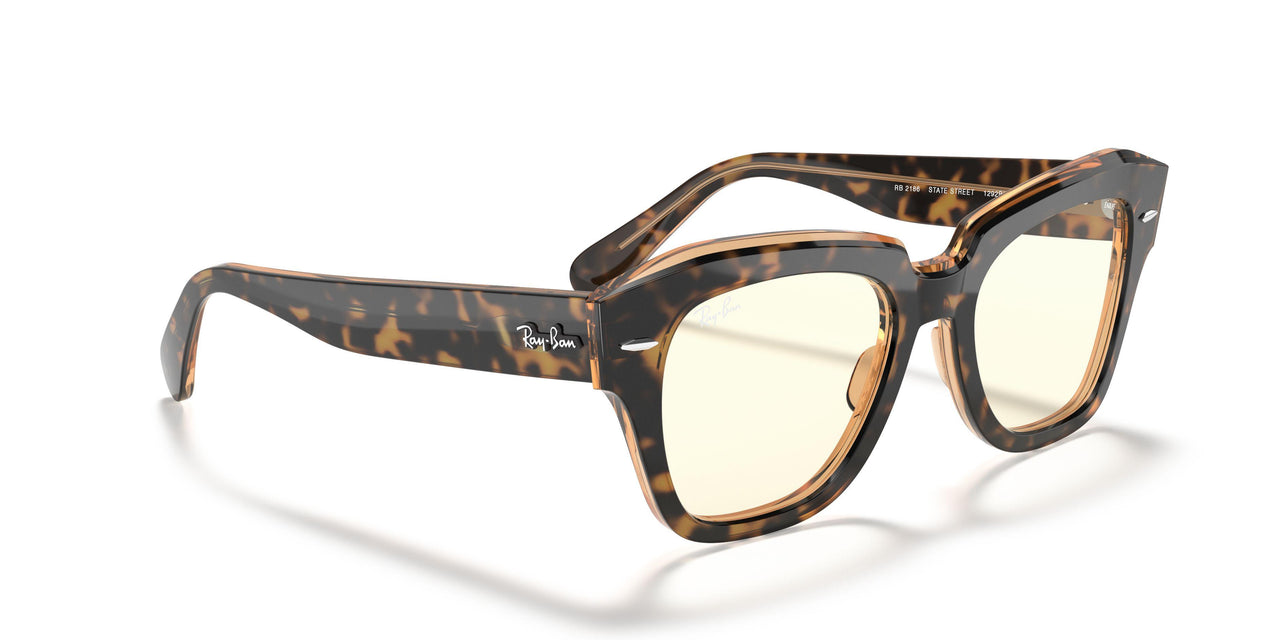 12973M - Beige On Trasparent - Blue Gradient Grey