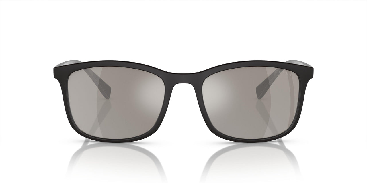 DG02B0 - Black - Light Grey Mirror Silver