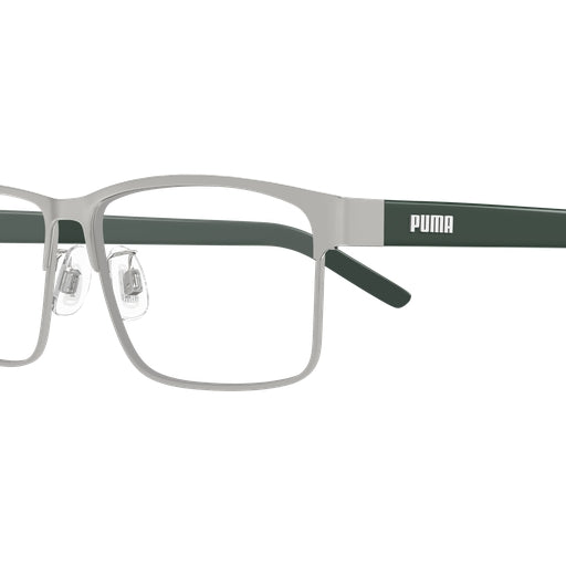004 - Gunmetal/Green - Transparent