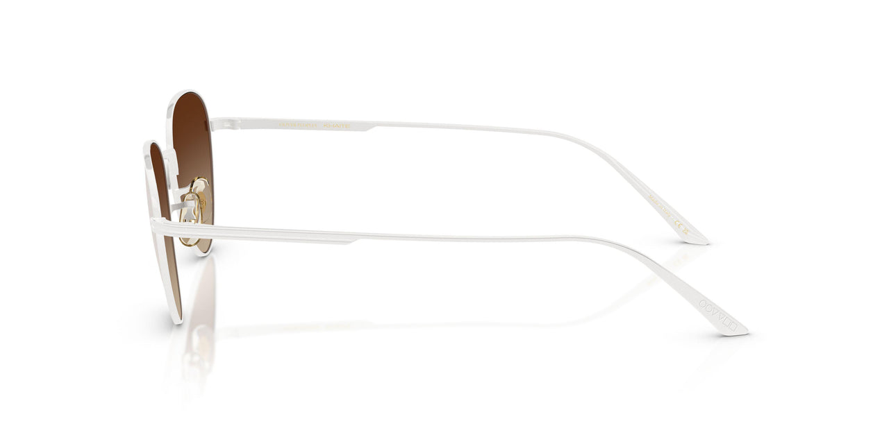 5535Q1 - White - Dark Brown Gradient Mirror