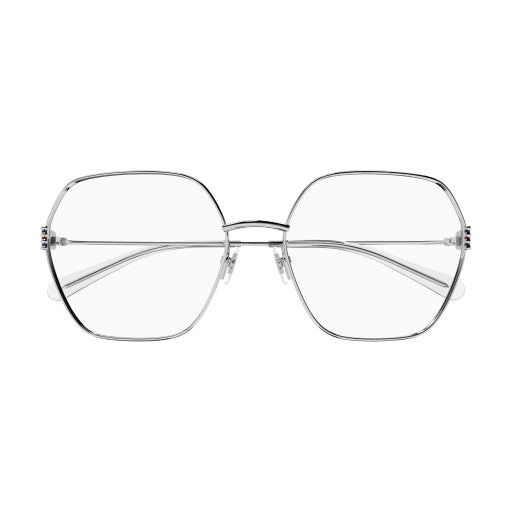 メガネ GUCCI SS25 Woman OPTICAL (GG1284OA 002 SILVER) GUCCI SS25 Woman OPTICAL (GG1284OA 002 SILVER) (GUCCI/メガネ