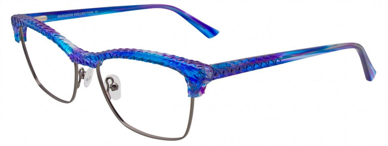 80 - Marbled Purple & Dark Grey