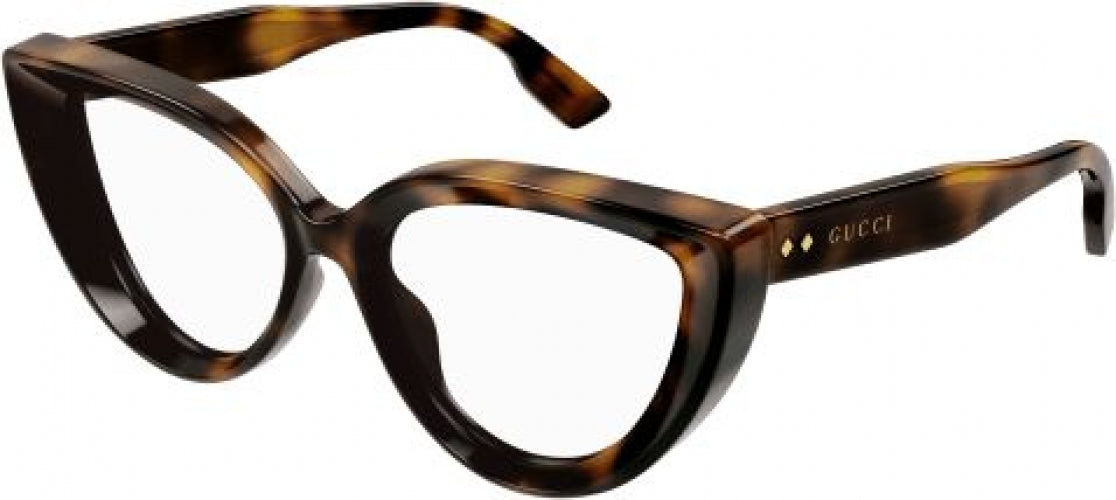 メガネ GUCCI Gucci - GG1530O - 002 HAVANA HAVANA TRANSPA Gucci GG1530O Eyeglasses