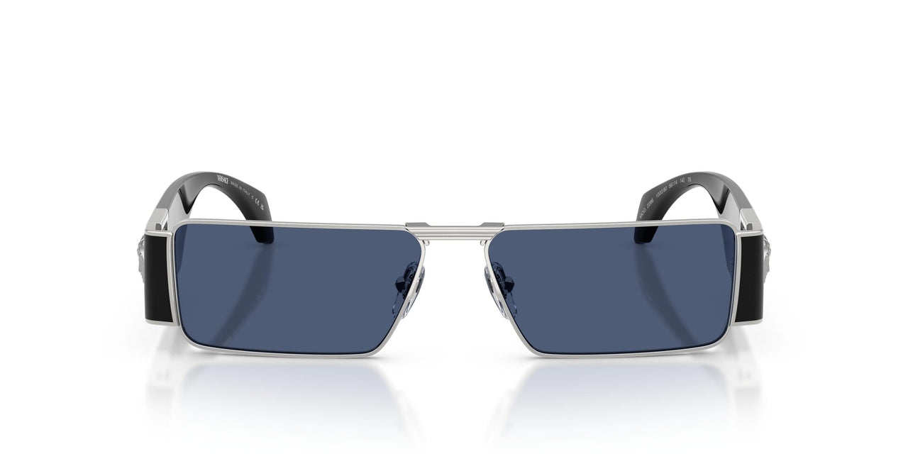 100080 - Silver - Dark Blue