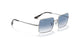 91493F - Silver - Clear Gradient Blue