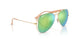 001/8N - Gold - Green Mirror Green