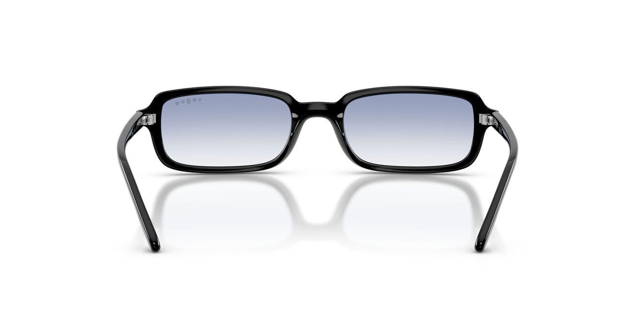 W44/19 - Black - Clear Gradient Light Blue