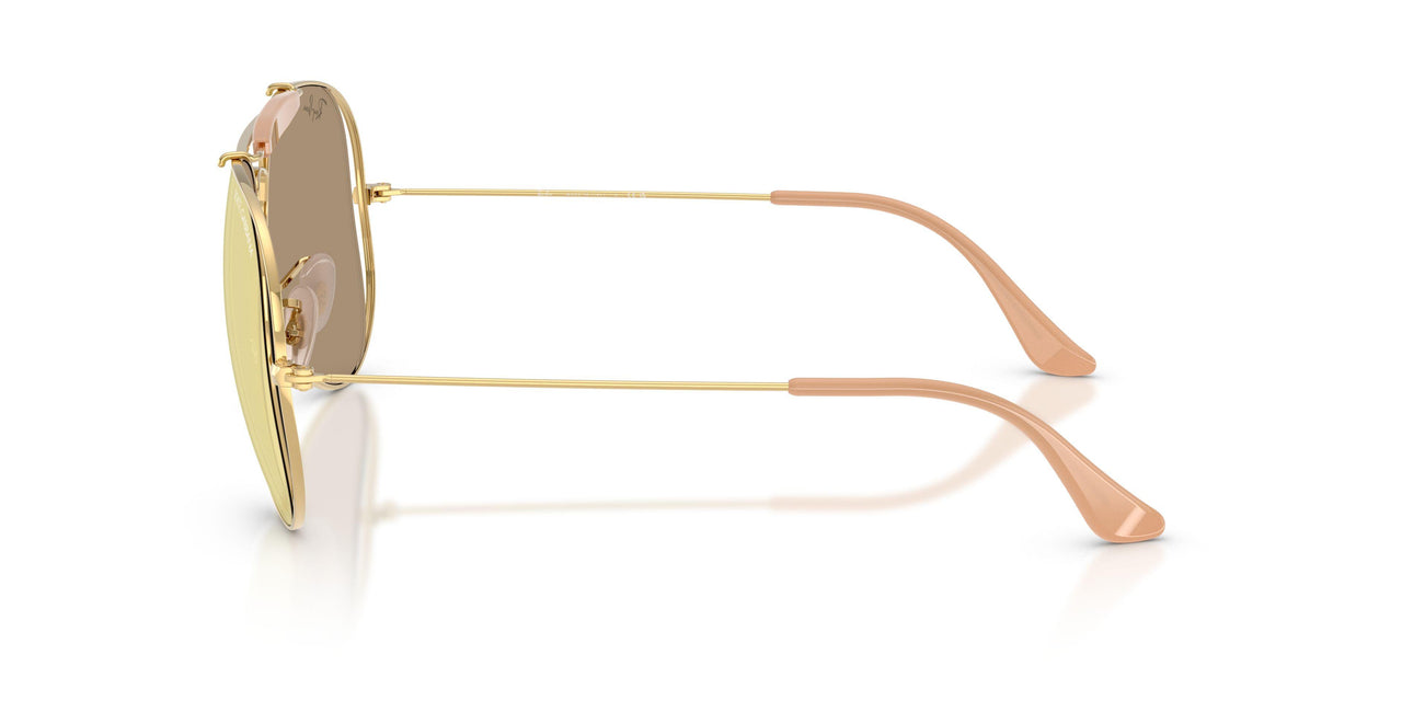 001/7J - Gold - Dark Brown Mirror Rose Gold