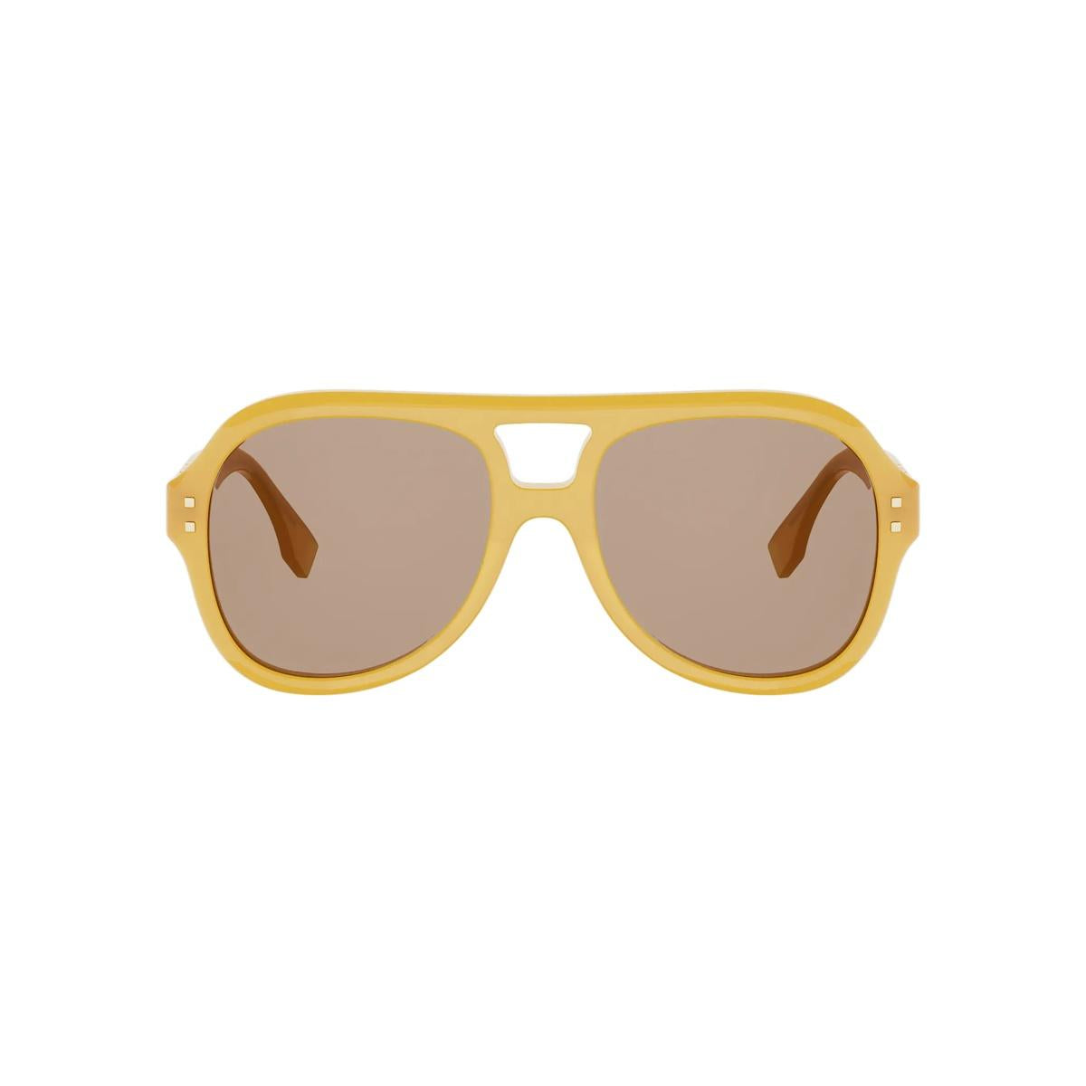 39E - Shiny Yellow - Brown