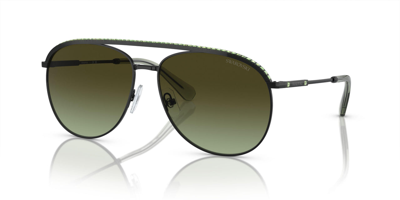 4010E8 - Black - Green Gradient Brown