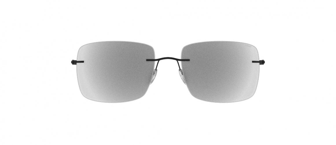 9040 - Pure Black - SLM Silver Mirror Gradient