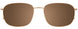 10 - Satin Brown Marbled & Gold / Brown Marbled