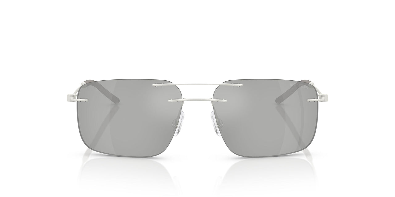 10048V - Silver - Blue Mirror Silver