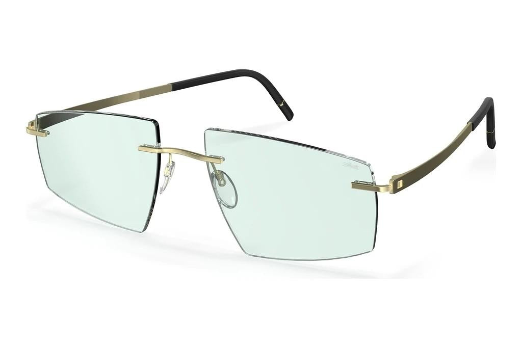 8540 - Champagne / Black - soft mint