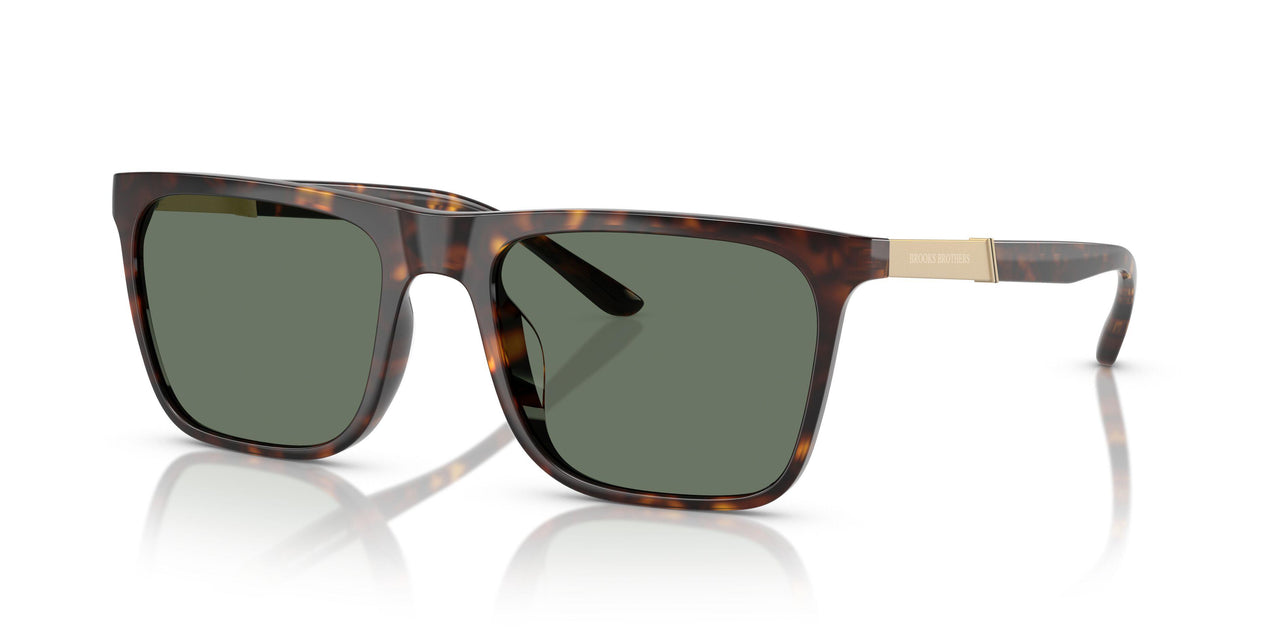 61613H - Tortoise - Dark Green Solid