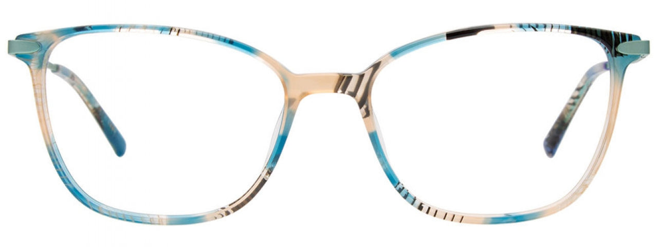 60 - Teal & Beige