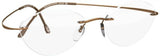 Silhouette TMA Must Collection 2017 Chassis Rimless 5515 Eyeglasses