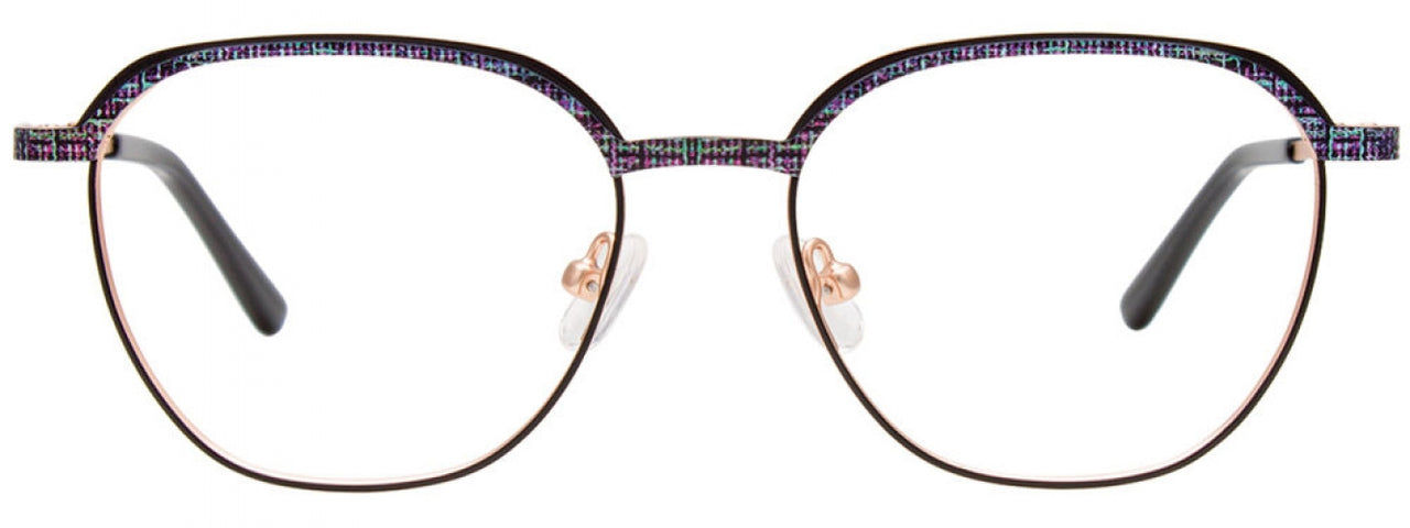 80 - Purple & Black & Pink Gold