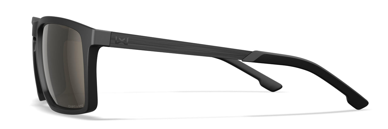 AC6AXE04 Captivate Polarized Tungsten Mirror / Matte Black