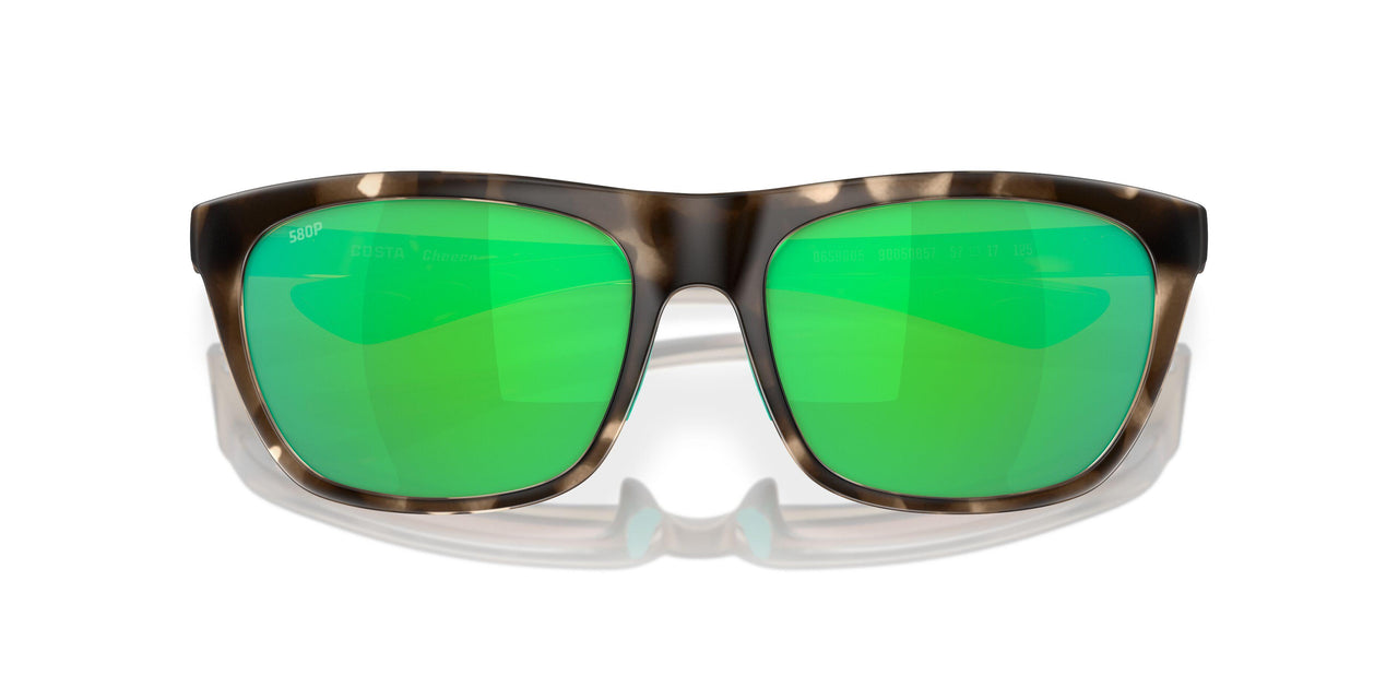 900508 - 249 Matte Shadow Tortoise - Green Mirror 580p