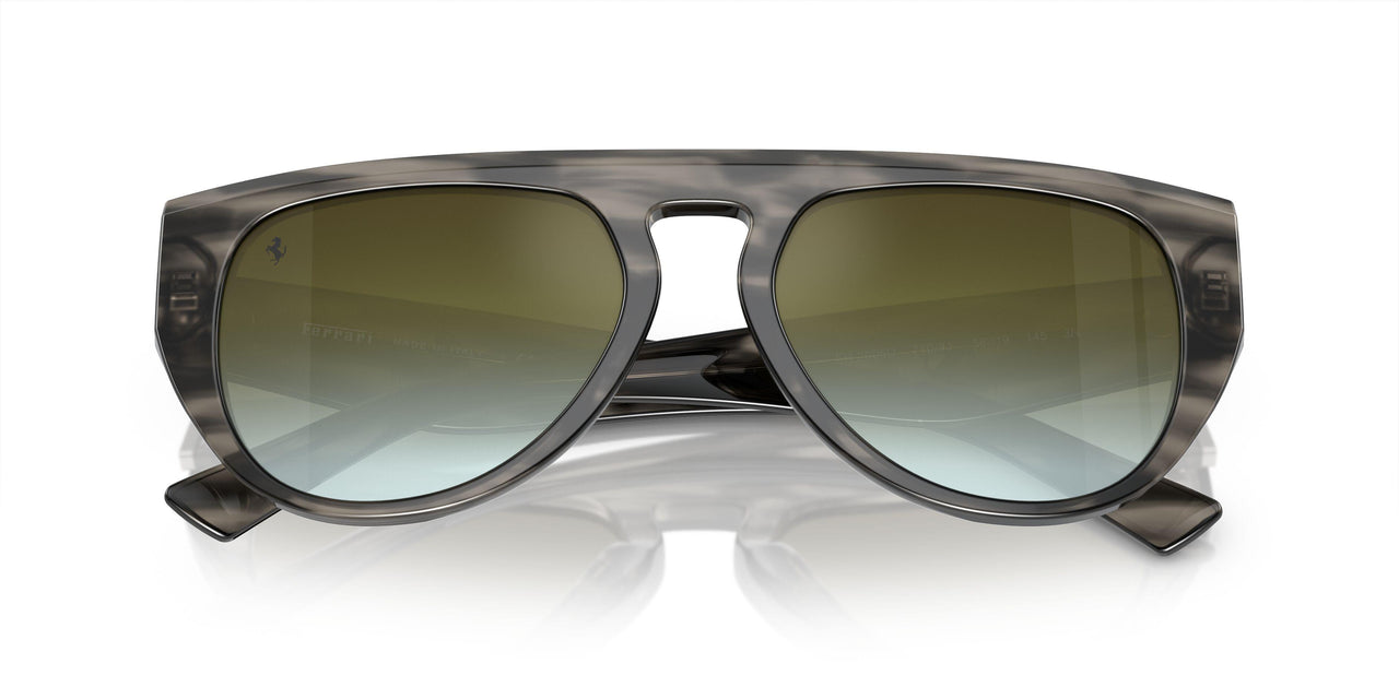 710/9J - Grey - Gradient Green Mirror