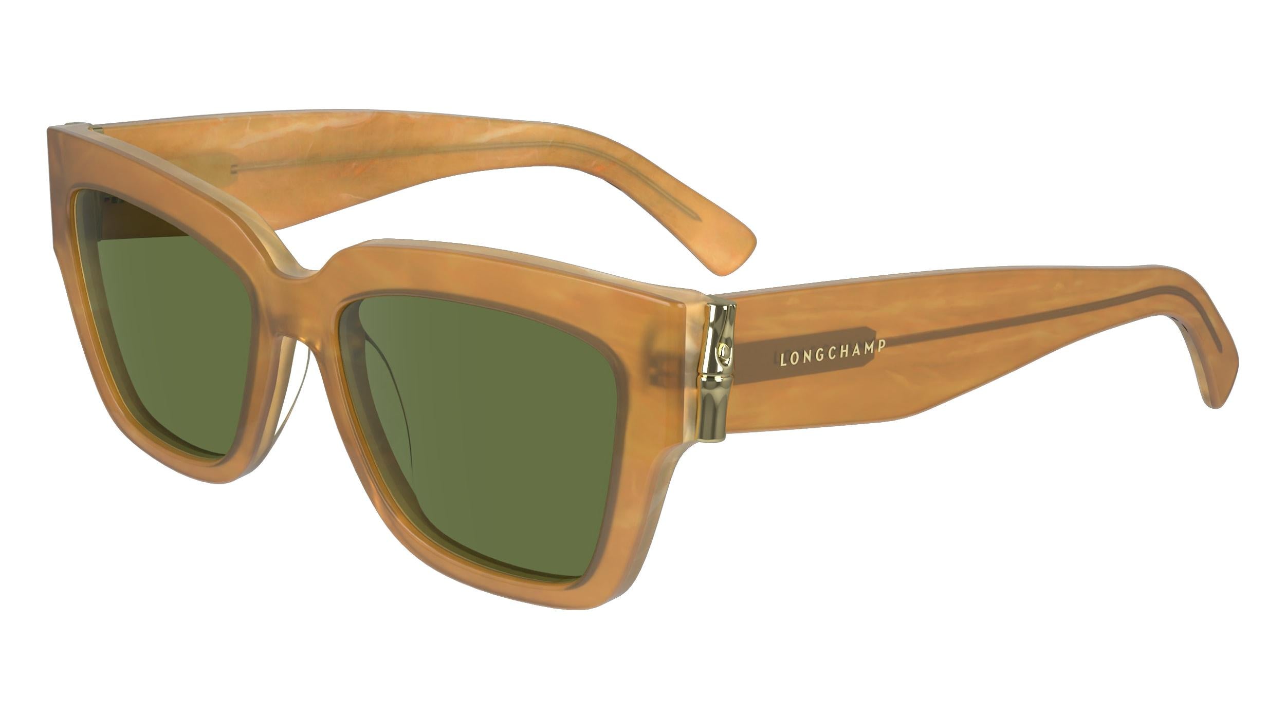 Longchamp Dark Olive Green Cat-Eye Sunglasses LO745S LO745S Sunglasses - Longchamp Authorized Retailer  main image 4