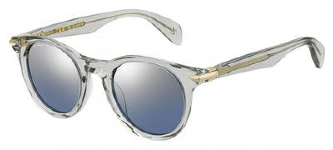 0KB7-9U - Gray - Smoke Mirror Gradient Lens