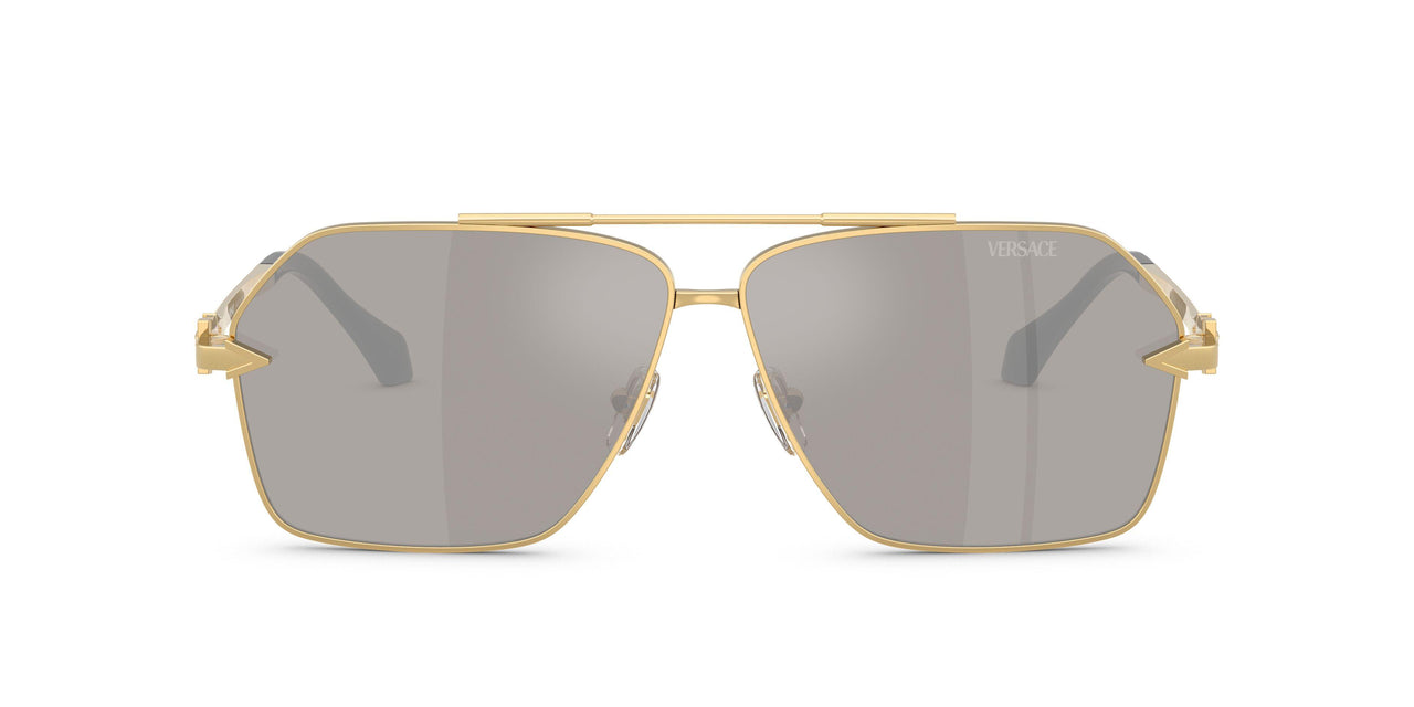 10026G - Gold - Light Grey Mirror Silver