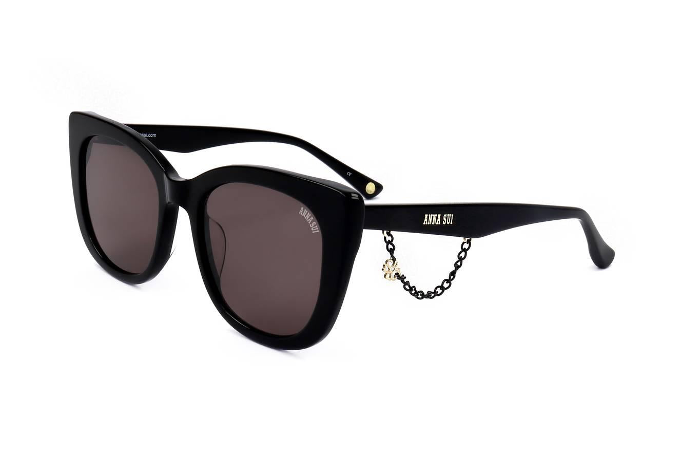 サングラス Anna Sui Sunglasses AS1013 Round Havana Gray Square Sunglasses – Anna Sui